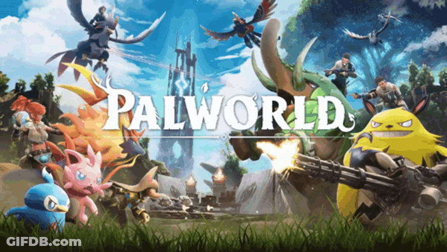 Palworld Game Video Trailer GIF