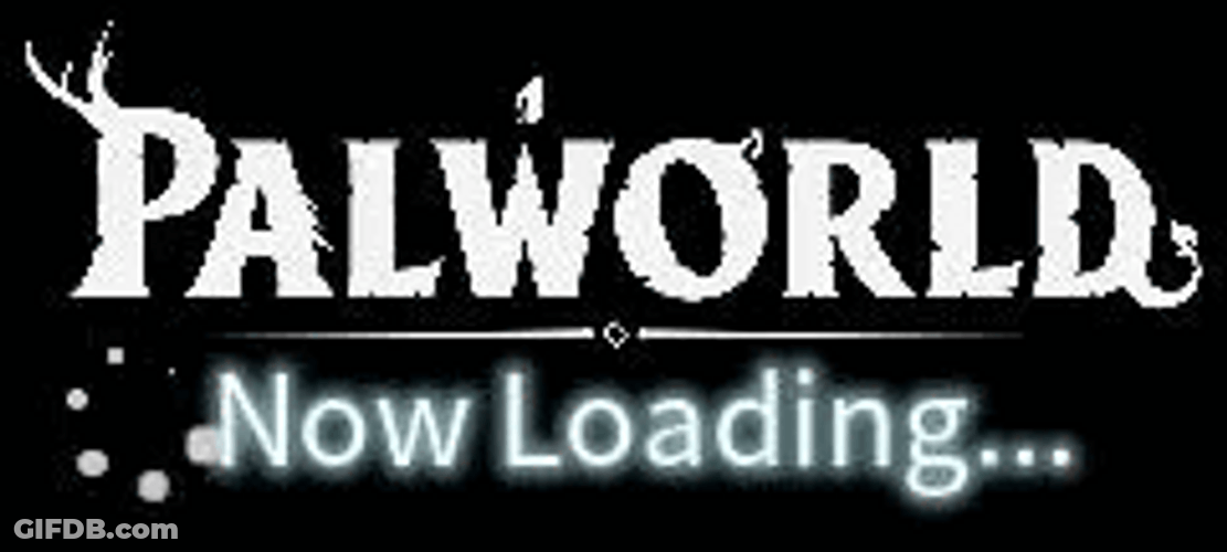 Palworld Loading Screen Digital Art GIF