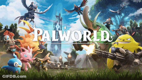 Palworld Monsters GIF