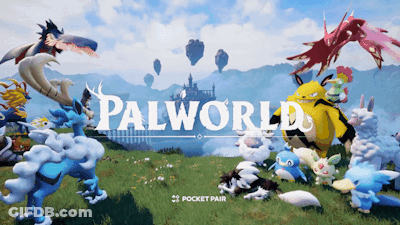 Palworld On Phone GIF