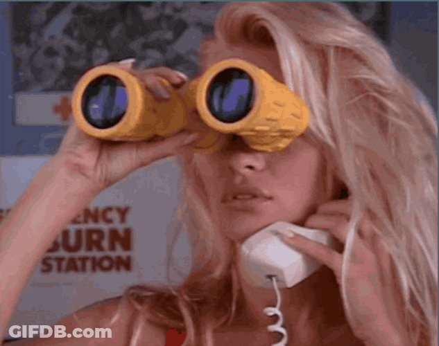 Pamela Anderson Eye Roll GIF