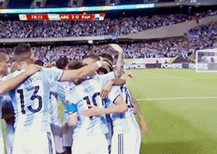 Panama Versus Messi Team Soccer GIF