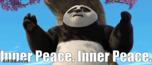 Panda Bear Inner Peace Inner Peace GIF