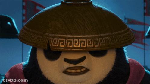 Panda Bear Wearing Hat Saying The Choice GIF