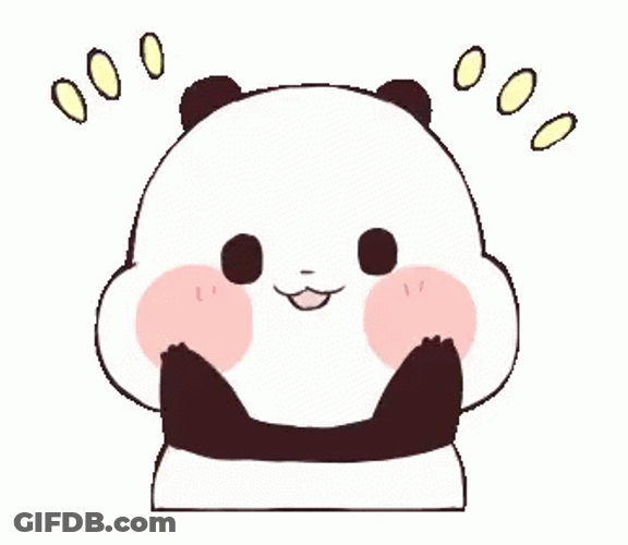 Panda Cute Animated GIF
