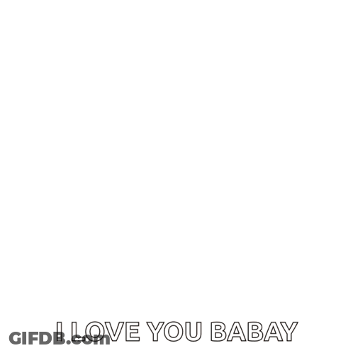 Panda Holding Pink And Yellow Balloons Saying I Love You GIF