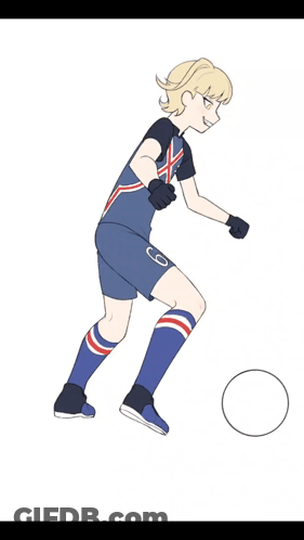Panda Holding Soccer Ball With Word Panda GIF