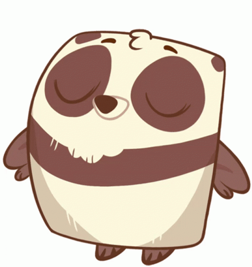 Panda Sigh Of Relief GIF