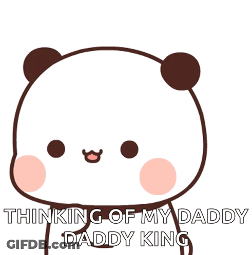 Panda Thinking Of Daddy King GIF