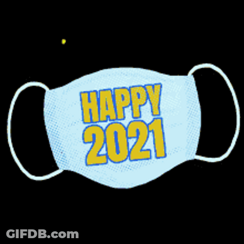Pandemic Covid 19 Celebration Happy 2021 GIF