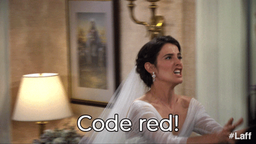 Panic Alert Code Red HIMYM GIF