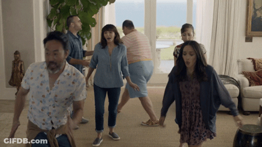 Panic Chaos Running Last Man On Earth GIF