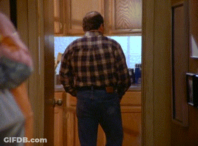 Panic Fire George Costanza Rude Seinfeld GIF