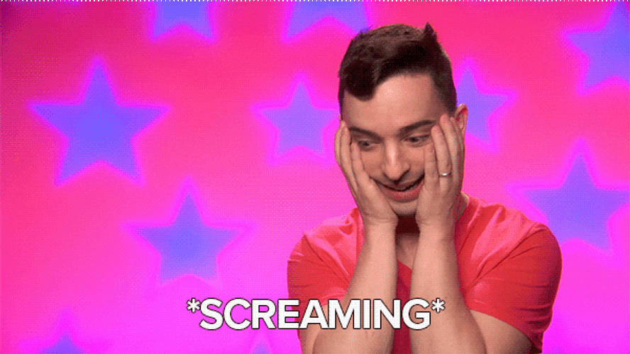 Panicking Miz Cracker Screaming Loud GIF