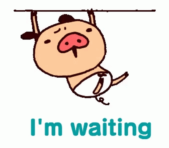 Panpaka Pants Swinging From A Bar Still Waiting GIF