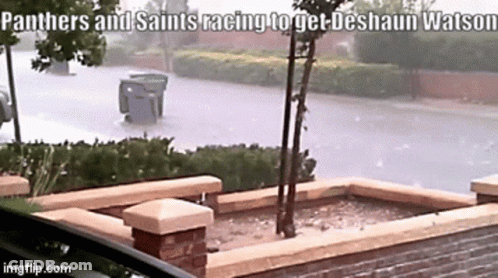Panthers And Saints Racing To Get Deshaun Watson GIF