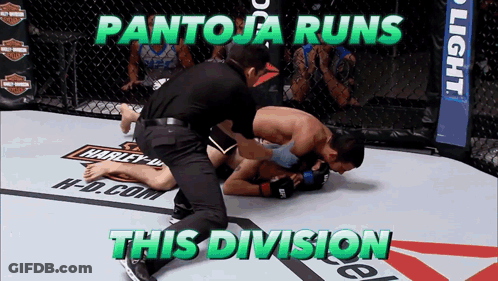 Pantoja Runs This Division GIF
