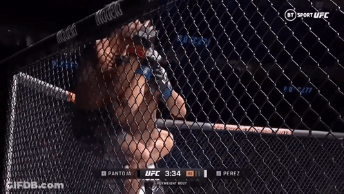 Pantoja Vs Perez UFC Fight Broadcast GIF