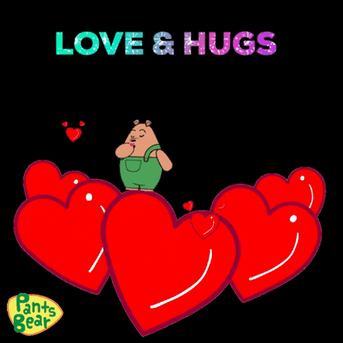 Pants Bear Big Hug GIF