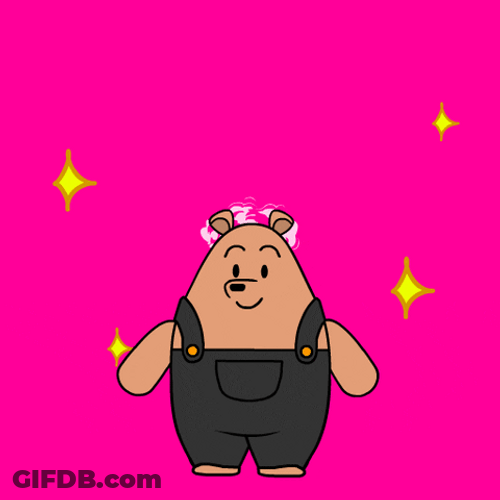 Pants Bear Brainstorming GIF
