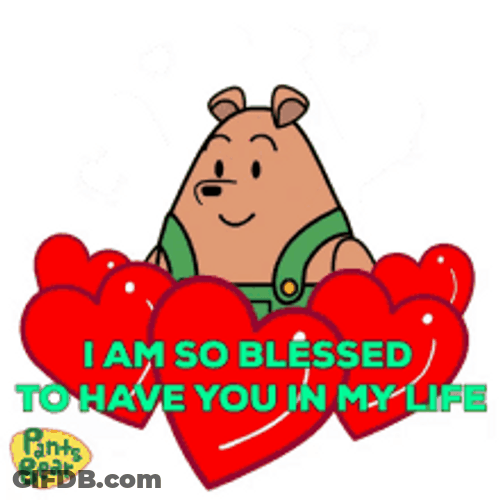 Pants Bear Cute I Appreciate You GIF