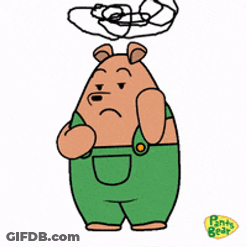 Pants Bear Dizzy Face GIF