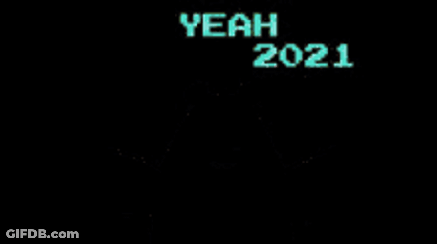 Pants Bear Welcoming Happy 2021 GIF