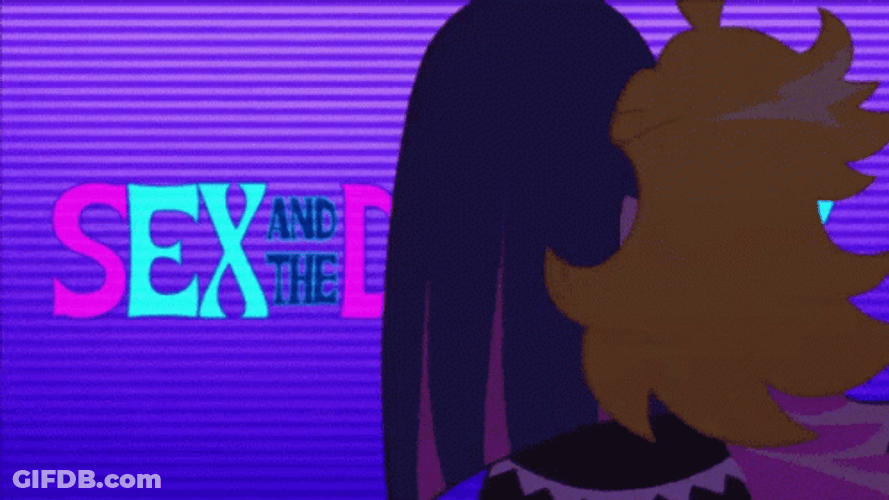 Panty And Stocking Happy Together GIF