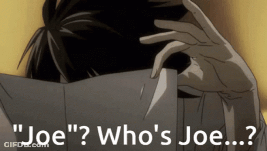 Paper Note Who Joe Mama GIF