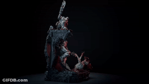 Paper Saying Never Fight Alone GIF