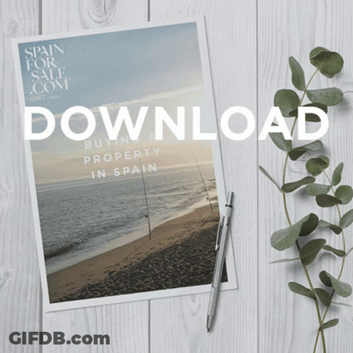 Paper With Beach And Download GIF