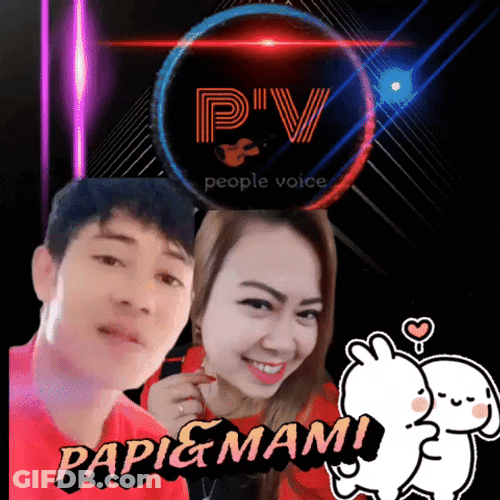Papi And Mami Couple Shirt GIF