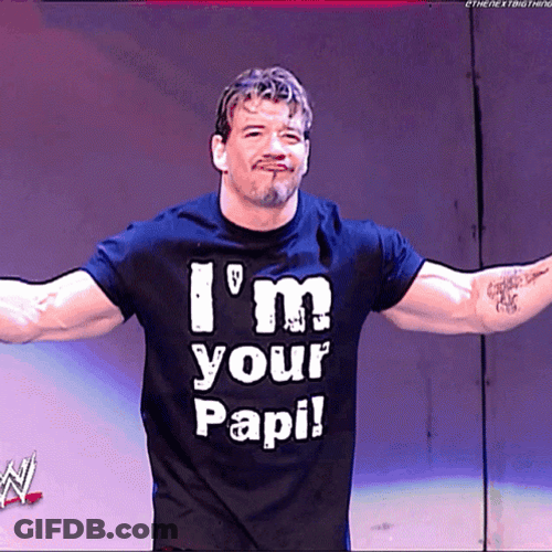 Papi Eddie Guerrero Wrestler GIF