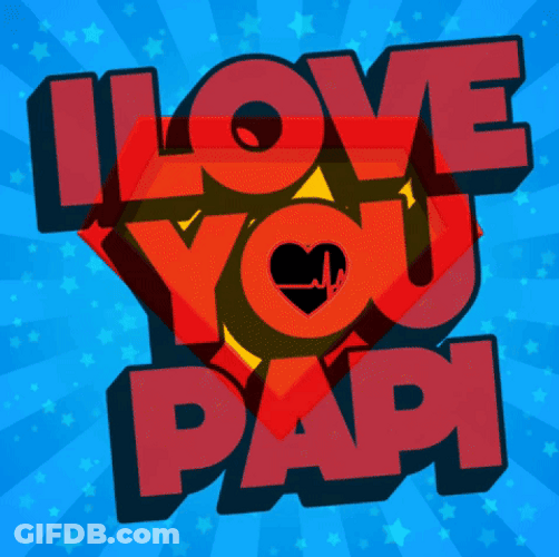 Papi Love You Superman GIF