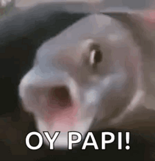 Papi Open Mouth Fish GIF