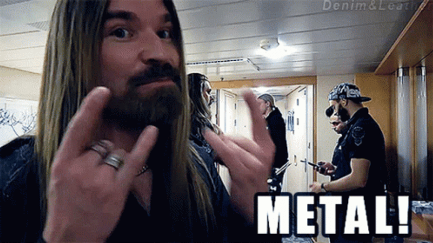 Pär Sundström Talking Metal GIF