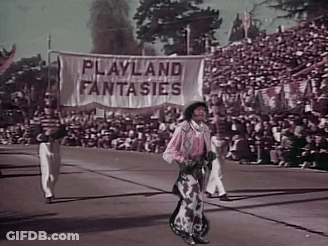 Parade Retro Man GIF