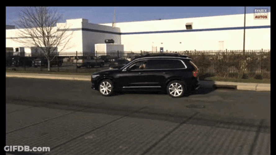 Parallel Parking Volvo XC 90 GIF