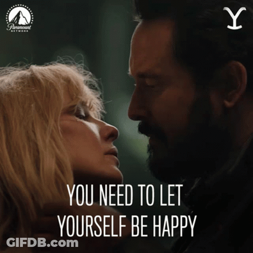 Paramount Network Ad Man And Woman Kissing GIF