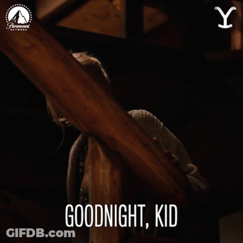Paramount Network Woman Goodnight Kid GIF