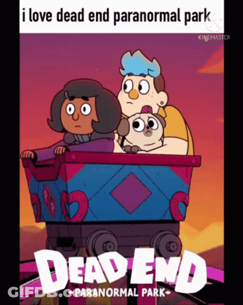 Paranormal Park Dead End Barney GIF