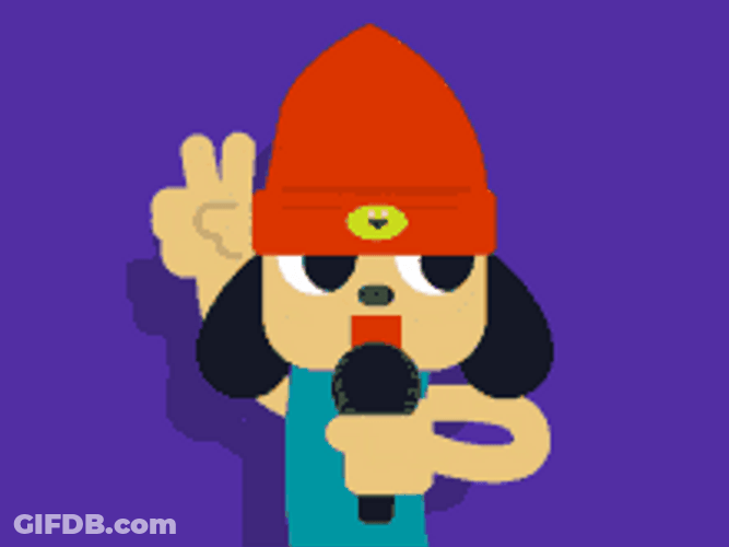 PaRappa The Rappers Dancing GIF