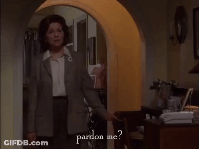 Pardon Me Gilmore Girls Emily GIF