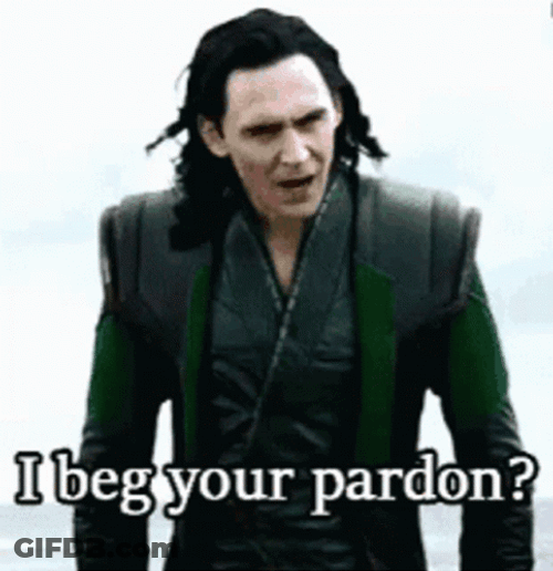 Pardon Me Loki Marvel GIF