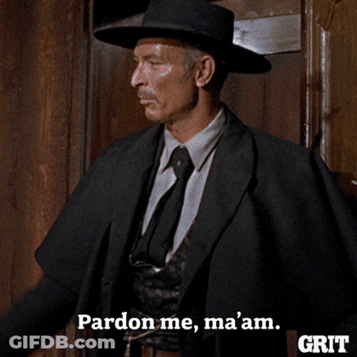 Pardon Me Maam Lee Van Cleef GIF