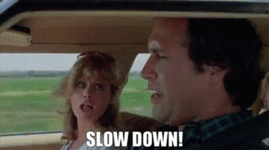 Parents Driving Shouting Slow Down GIF