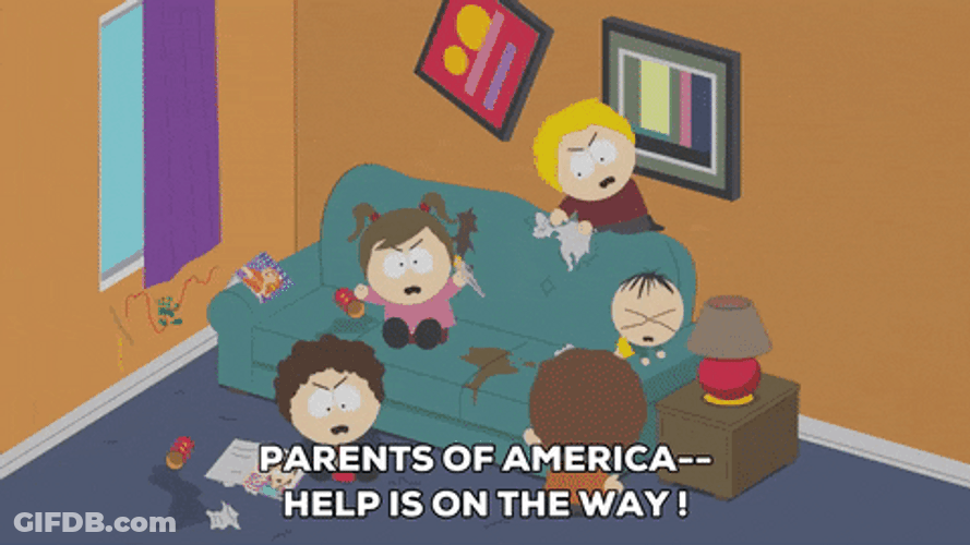 Parents Of America Help Is On The Way GIF