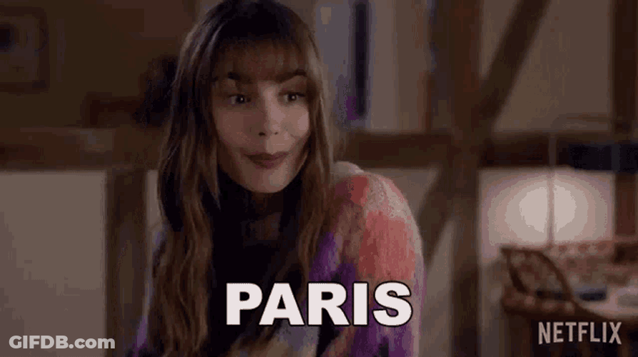 Paris Emily Cooper GIF