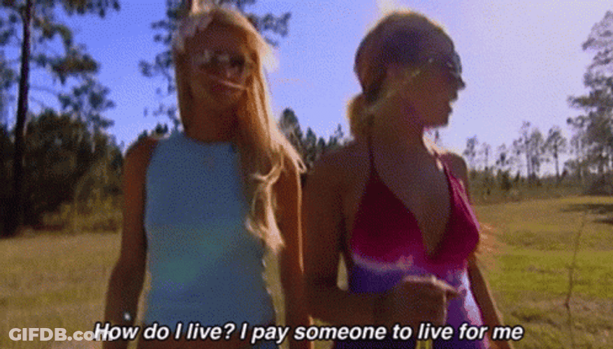Paris Hilton And Nicole Richie GIF
