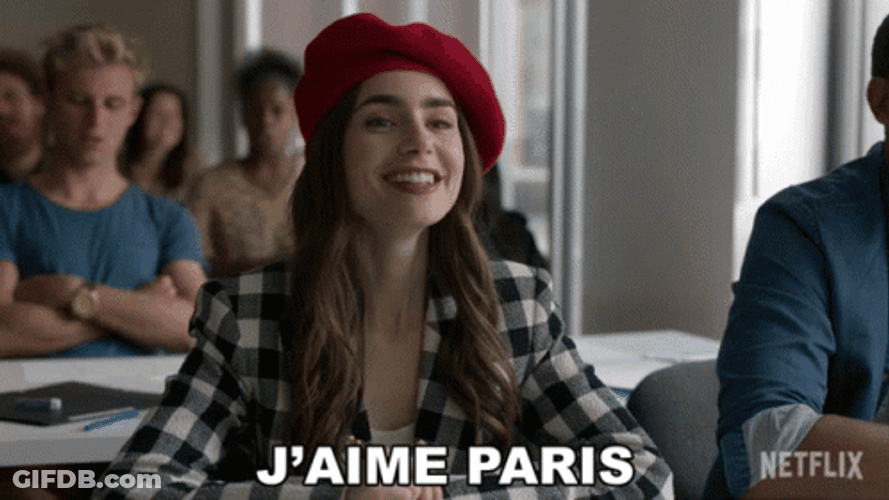 Paris J'aime I Like Paris GIF